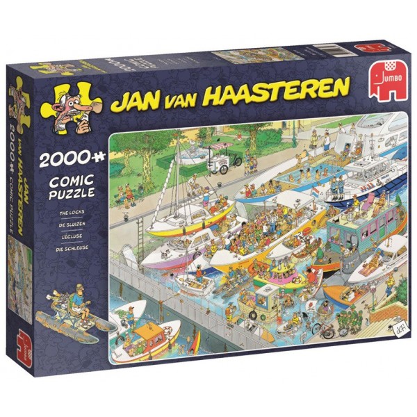 Śluza wodna , Jan Van Haasteren - Sklep Art Puzzle